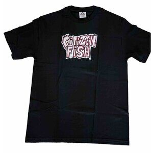 Vintage Citizen Fish T-shirt Men’s Large Black 2001 Punk Rock Band New Old Stock